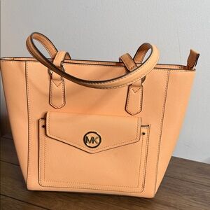 Michael Kors Apricot Tote Bag